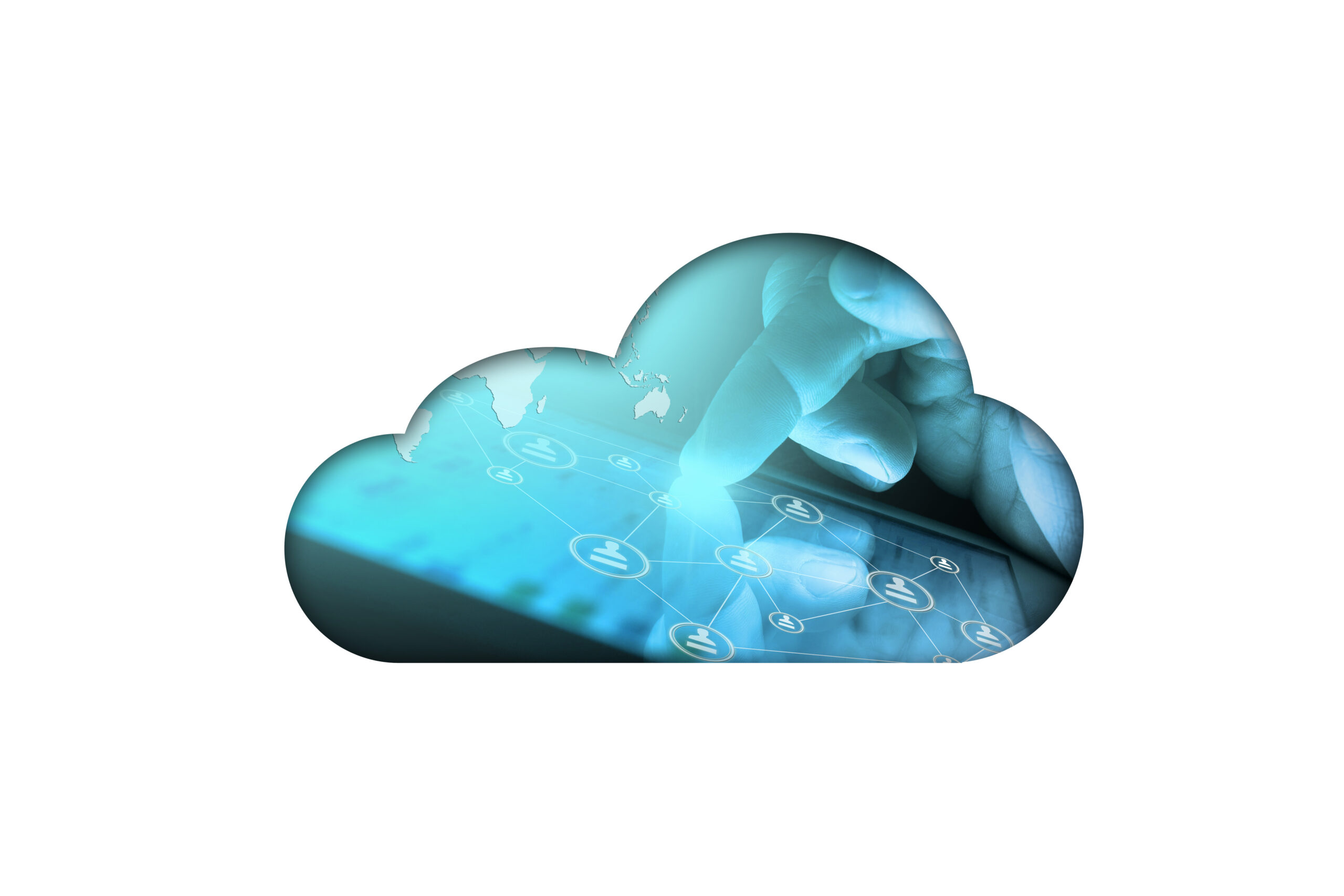 image of digital cloud